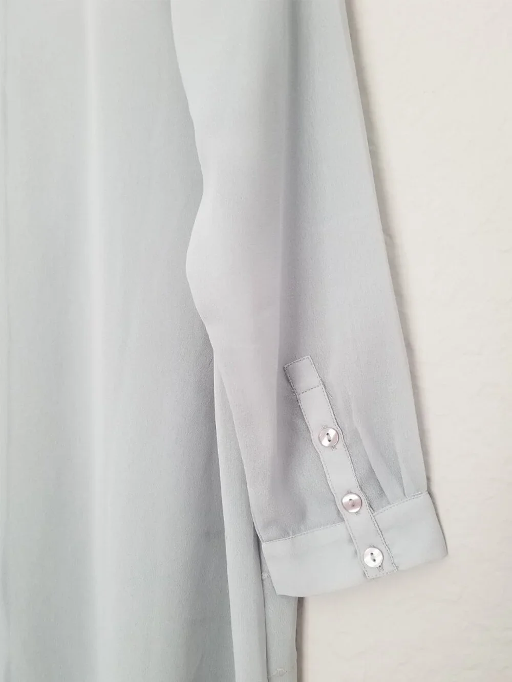 Soft Surroundings Ibiza Maxi Dress L Petite Georgette Sheer Embroidery No Slip